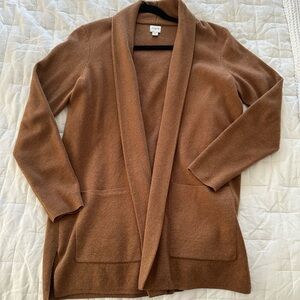 J Crew Brown/tan cardigan
